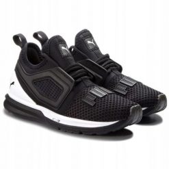 Buty treningowe damskie Puma Ignite Limitless 2 191457 01. Czarne obuwie sportowe damskie Puma, bez zapięcia. Za 239.00 zł.