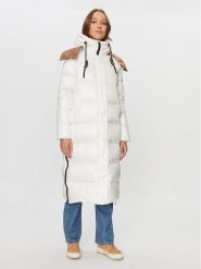 Deha Kurtka puchowa D93583 Écru Regular Fit. Kurtki damskie Deha, m, bez wzorów, z puchu, bez kaptura. Za 2,559.00 zł.