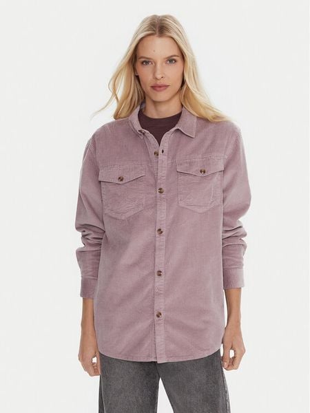 Roxy Koszula Let It Go Cord ERJWT03700 Fioletowy Regular Fit. Fioletowe koszule damskie Roxy, xl, bez wzorów, z bawełny, bez kołnierzyka, bez ramiączek. Za 189.99 zł.