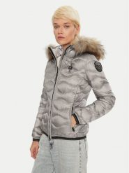 Blauer Kurtka puchowa 24WBLDC03048 Szary Regular Fit. Szare kurtki damskie Blauer, l, bez wzorów, z puchu, bez kaptura. Za 2,299.00 zł.