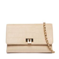 Torebka Elisabetta Franchi. Brązowe torebki wieczorowe damskie Elisabetta Franchi, bez wzorów, bez dodatków. Za 1,239.99 zł.