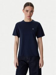 Weekend Max Mara T-Shirt Venaco 2615971031 Granatowy Relaxed Fit. Niebieskie t-shirty damskie Weekend Max Mara, xl, bez wzorów, z bawełny, bez kołnierzyka. Za 389.99 zł.