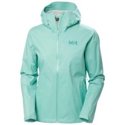Damska kurtka wodoodporna Helly Hansen Loke Terra. Niebieskie kurtki damskie Helly Hansen, bez wzorów, bez kaptura. Za 649.00 zł.