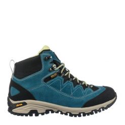 Buty trekkingowe damskie LOMER Sella High Mtx Suede. Niebieskie obuwie trekkingowe damskie Lomer, bez zapięcia. Za 879.99 zł.