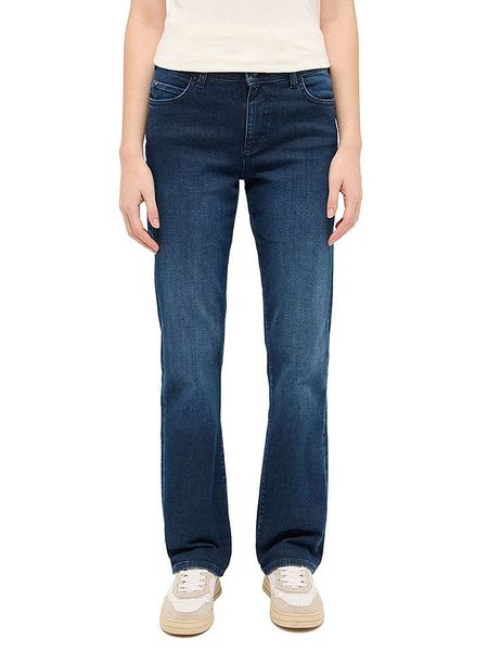 Mustang Dżinsy "Crosby" - Regular fit - w kolorze granatowym rozmiar: W27/L32. Niebieskie jeansy damskie Mustang. Za 152.98 zł.