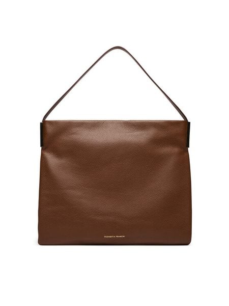 Elisabetta Franchi Torebka BS-47N-56E2-V650 Brązowy. Brązowe torebki klasyczne damskie Elisabetta Franchi, ze skóry, bez dodatków. Za 2,819.00 zł.