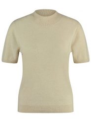 Gerry Weber Sweter w kolorze beżowym rozmiar: 42. Brązowe swetry klasyczne damskie Gerry Weber, z kaszmiru, bez kołnierzyka. Za 158.10 zł.