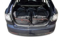 Torby Do Bagażnika Mazda Cx-7 2007-2012 5Szt Kjust. Czarne torby podróżne KJUST, bez wzorów, z kauczuku. Za 1,520.00 zł.