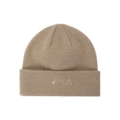 Czapka Fila Cella. Brązowe czapki damskie Fila, na zimę, bez wzorów. Za 100.47 zł.