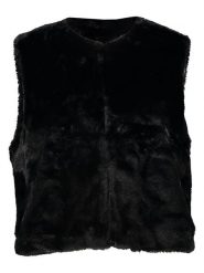 Pieces Kamizelka w kolorze czarnym rozmiar: M. Czarne kamizelki damskie Pieces, m, bez wzorów, bez kaptura. Za 113.99 zł.