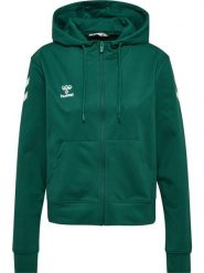 Damska bluza z kapturem zapinana na zamek Hummel Go 2.0 Chevron. Zielone bluzy damskie Hummel, na wiosnę, l, bez wzorów, z bawełny, z kapturem. Za 266.00 zł.