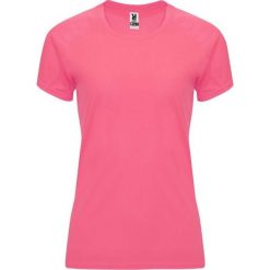 Damska Koszulka Sportowa Z Krótkim Rękawem Bahrain. Czerwone koszulki sportowe damskie ROLY, s, bez wzorów, bez ramiączek, trekkingowe. Za 25.99 zł.