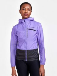 Craft Kurtka kolarska "ADV Offroad Wind" w kolorze fioletowym rozmiar: XL. Różowe kurtki sportowe damskie Craft, xl, bez wzorów, z materiału, bez kaptura. Za 246.45 zł.