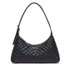 Torebka Guess. Czarne torebki klasyczne damskie Guess, bez dodatków. Za 319.99 zł.