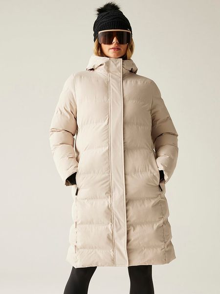 Dare 2b Płaszcz pikowany "Wander" w kolorze kremowym rozmiar: 44. Brązowe płaszcze damskie Dare 2b, m, bez wzorów, bez kaptura. Za 306.01 zł.