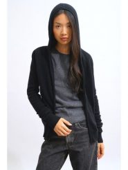 AUTHENTIC CASHMERE Kaszmirowy kardigan "Colombis" w kolorze czarnym rozmiar: XXL. Czarne kardigany damskie AUTHENTIC CASHMERE, xxl, bez wzorów, z kaszmiru. Za 410.94 zł.