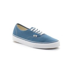 Buty sneakersy Vans Authentic granatowe. Niebieskie obuwie sportowe damskie Vans, bez zapięcia, Vans Authentic. Za 317.25 zł.