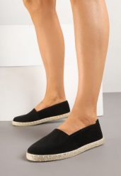 Czarne Espadryle Vices na Podeszwie z Plecionki Sesaniela. Czarne espadryle damskie Born2be, z jeansu, bez zapięcia, tenisowe. Za 59.99 zł.