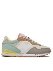 Pepe Jeans Sneakersy London Urban W PLS40005 Szary. Szare obuwie sportowe damskie Pepe Jeans, z jeansu, bez zapięcia. Za 409.99 zł.