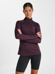 Bluza damska z zamkiem 1/2 Newline Power. Czerwone bluzy damskie Newline, l, bez wzorów, z materiału, bez kaptura. Za 249.00 zł.