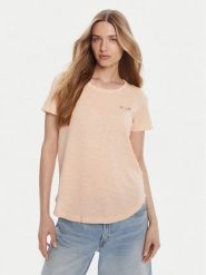 Roxy T-Shirt ERJZT05731-MEF0 Pomarańczowy Regular Fit. Brązowe t-shirty damskie Roxy, l, bez wzorów, z bawełny, bez kołnierzyka. Za 89.99 zł.