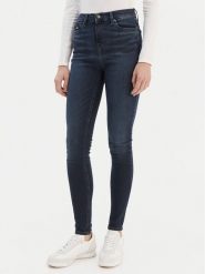 Tommy Jeans Jeansy Nora DW0DW21393 Niebieski Skinny Fit. Niebieskie jeansy damskie Tommy Jeans, bez wzorów, z bawełny. Za 449.99 zł.
