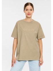 Bench Koszulka "Berlanne" w kolorze beżowym rozmiar: 40. Brązowe koszulki damskie Bench, bez wzorów, z bawełny, bez kołnierzyka, bez ramiączek. Za 92.21 zł.