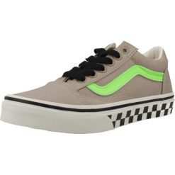 Buty VANS OLD SKOOL GLOW Brązowy. Brązowe obuwie trekkingowe damskie Vans, z syntetyku, bez zapięcia. Za 280.99 zł.