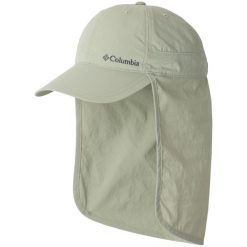 Czapka z daszkiem dla dorosłych Schooner Bank II Cap. Zielone czapki z daszkiem damskie Columbia, na lato, bez wzorów, z materiału. Za 119.99 zł.