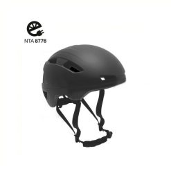 Kask Speedpedelec - NTA8776 - Czapka Rowerowa - Czarne Mate. Czarne czapki damskie FALKX, bez wzorów, z materiału. Za 148.72 zł.
