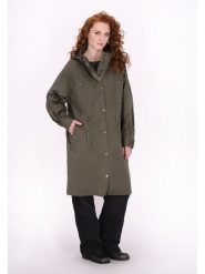 Schmuddelwedda Parka w kolorze khaki rozmiar: XS. Brązowe parki damskie Schmuddelwedda, xs, bez kaptura. Za 297.97 zł.