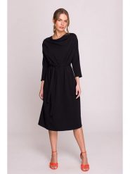 Stylove Sukienka w kolorze czarnym rozmiar: XXL/3XL. Czarne sukienki damskie Stylove, bez wzorów, z tkaniny, bez ramiączek. Za 197.99 zł.