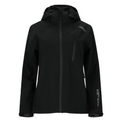 Damska kurtka wodoodporna Weather Report Camelia. Czarne kurtki damskie Weather Report, bez wzorów, bez kaptura. W wyprzedaży za 282.50 zł.