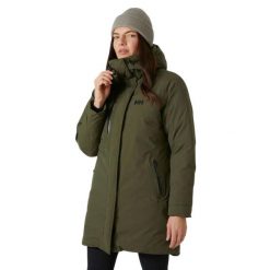 Kurtka uniwersalna damska Helly Hansen Adore Tech. Zielone kurtki damskie Helly Hansen, na zimę, s, bez wzorów, z materiału, z kapturem. Za 1,616.35 zł.