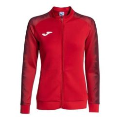 Damska bluza dresowa Joma Elite XI. Czerwone bluzy damskie Joma, l, z aplikacjami, z dresówki, bez kaptura. Za 211.05 zł.