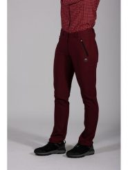 Maul Sport Spodnie softshellowe "Klosters II" w kolorze bordowym rozmiar: 36. Brązowe spodnie dresowe damskie Maul Sport, bez wzorów, outdoorowe. Za 239.99 zł.