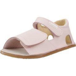 Sandały TITANITOS L560 ALCOY Rose. Czerwone sandały damskie TITANITOS, bez wzorów, ze skóry, bez obcasa, bez zapięcia. Za 183.99 zł.