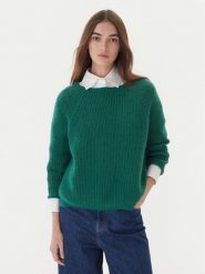 Weekend Max Mara Sweter Xeno 2525366102 Zielony Relaxed Fit. Zielone swetry klasyczne damskie Weekend Max Mara, m, z syntetyku, bez kołnierzyka. Za 1,039.00 zł.