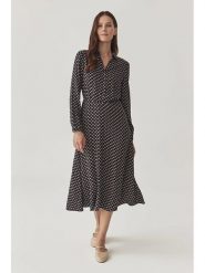 TATUUM Sukienka w kolorze granatowym rozmiar: 36. Niebieskie sukienki damskie TATUUM, bez wzorów, z wiskozy, bez ramiączek. Za 198.95 zł.