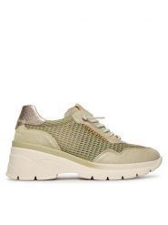 Hispanitas Sneakersy HV264712 C001 Zielony. Zielone obuwie sportowe damskie Hispanitas, z materiału, bez zapięcia. Za 639.99 zł.