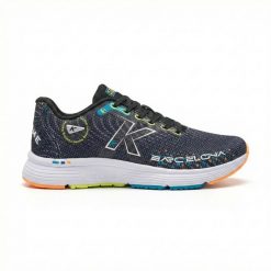 Kelme Zapatillas Running Barcelona Negro Unisex. Czarne obuwie sportowe damskie Kelme, bez zapięcia, do biegania. Za 305.85 zł.