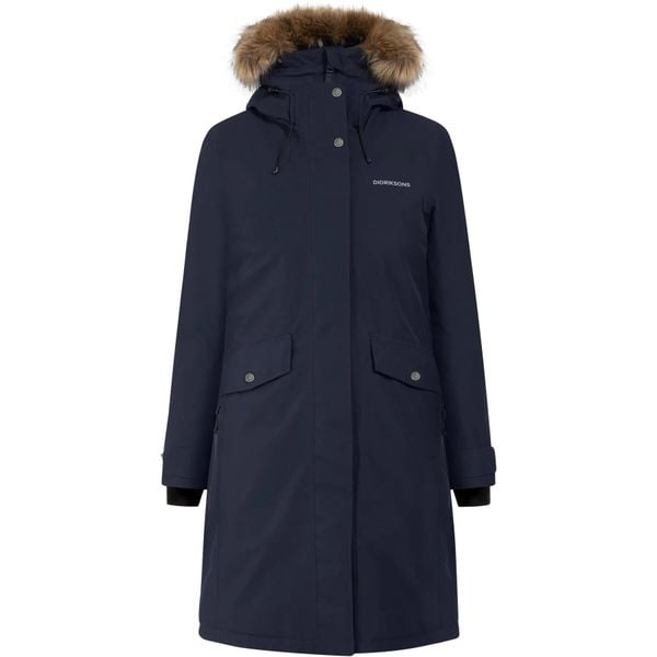 Parka dla kobiet Didriksons Erika. Niebieskie parki damskie Didriksons, na jesień, m, bez kaptura. Za 1,049.30 zł.