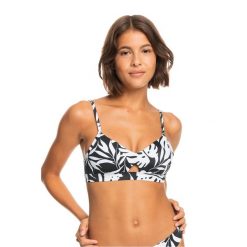 Góra od stroju kąpielowego ROXY PT Roxy Love The Cross Step. Białe bikini Roxy, bez wzorów. Za 85.99 zł.