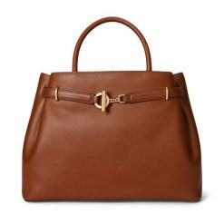 Torebka LAUREN RALPH LAUREN. Brązowe torebki klasyczne damskie Lauren Ralph Lauren, bez dodatków. Za 2,199.00 zł.