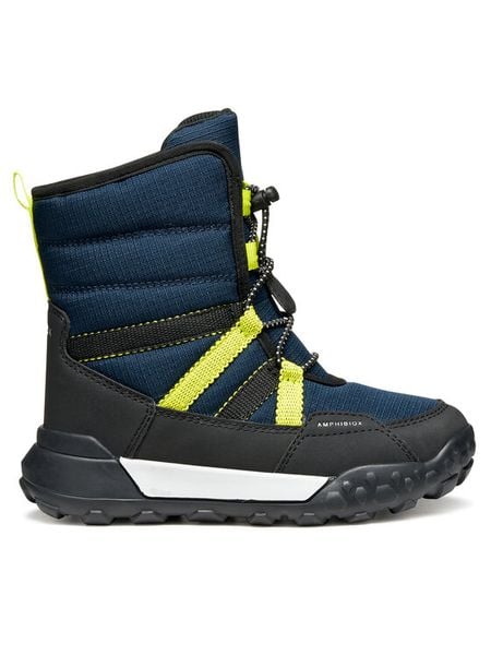 Geox Śniegowce J Trekkyup B Abx J46MBC 08V50 C0749 D Granatowy. Niebieskie buty zimowe chłopięce Geox, z materiału, bez zapięcia. Za 269.99 zł.