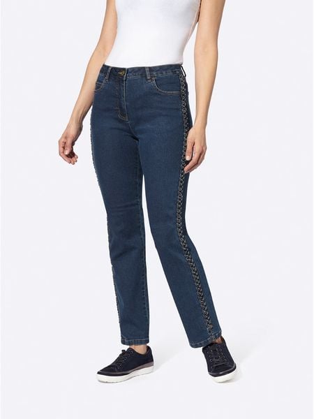WITT WEIDEN Dżinsy - Regular fit - w kolorze granatowym rozmiar: W21. Niebieskie jeansy damskie WITT WEIDEN. Za 60.95 zł.