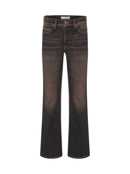 Cambio Dżinsy - Paris Flared Kobiety Jeansy brązowy jednolity, 38. Brązowe jeansy damskie Cambio. Za 849.95 zł.