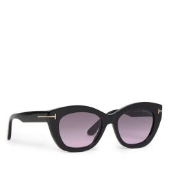 Okulary przeciwsłoneczne Tom Ford. Czarne okulary przeciwsłoneczne damskie TOM FORD. Za 1,559.00 zł.
