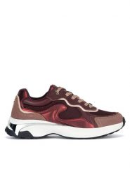MEXX Sneakersy MI001008943W Bordowy. Czerwone obuwie sportowe damskie Mexx, ze skóry, bez zapięcia. W wyprzedaży za 209.99 zł.