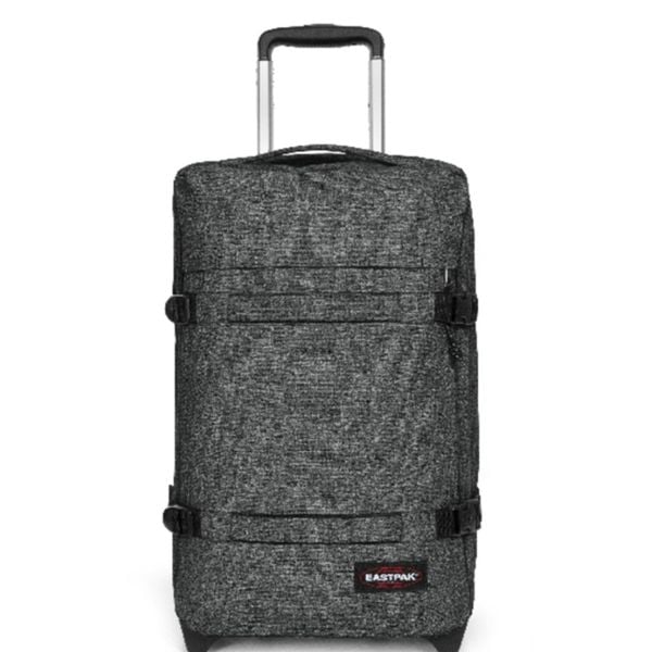 Torba podróżna Eastpak Transit'R. Szare torby podróżne Eastpak, bez wzorów, z materiału. Za 808.95 zł.